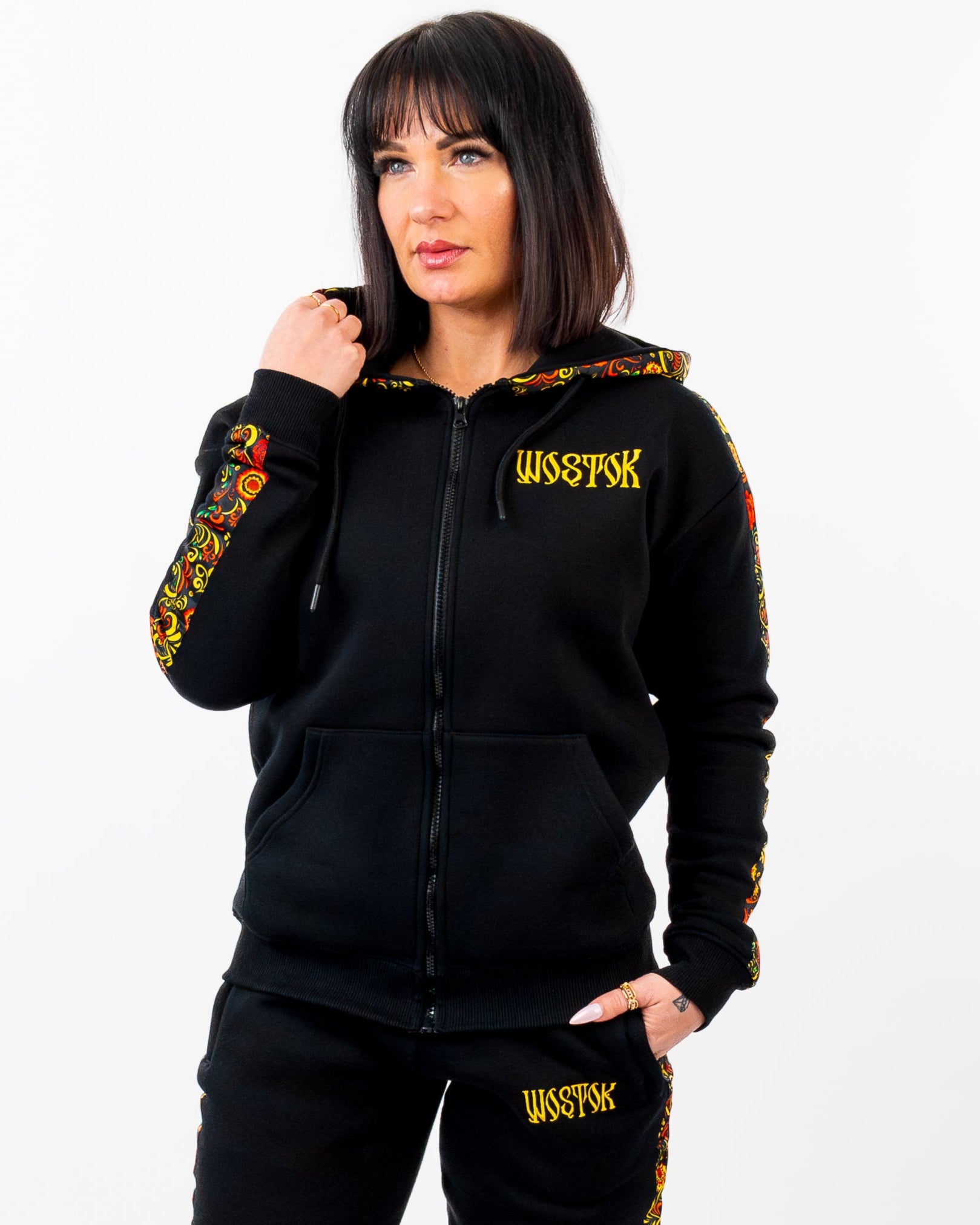 WOSTOK® Zip Hoodie „Piter“