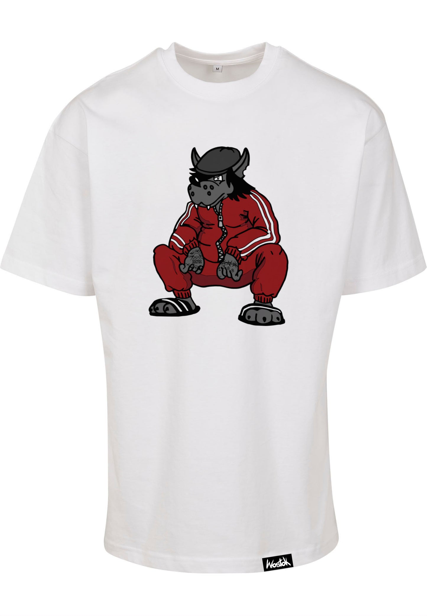 Gopnik Wolf Oversize Shirt