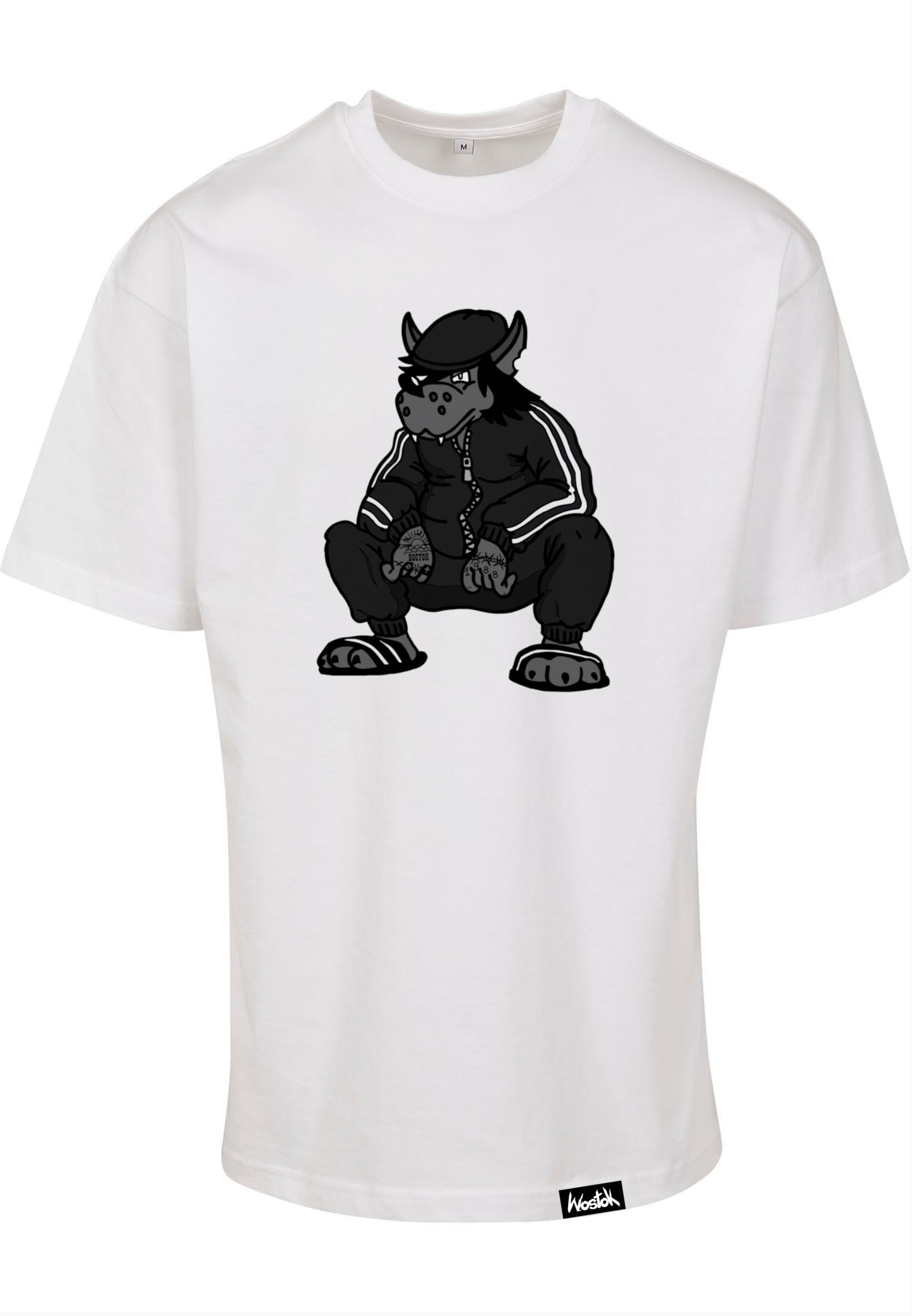 Gopnik Wolf Oversize Shirt